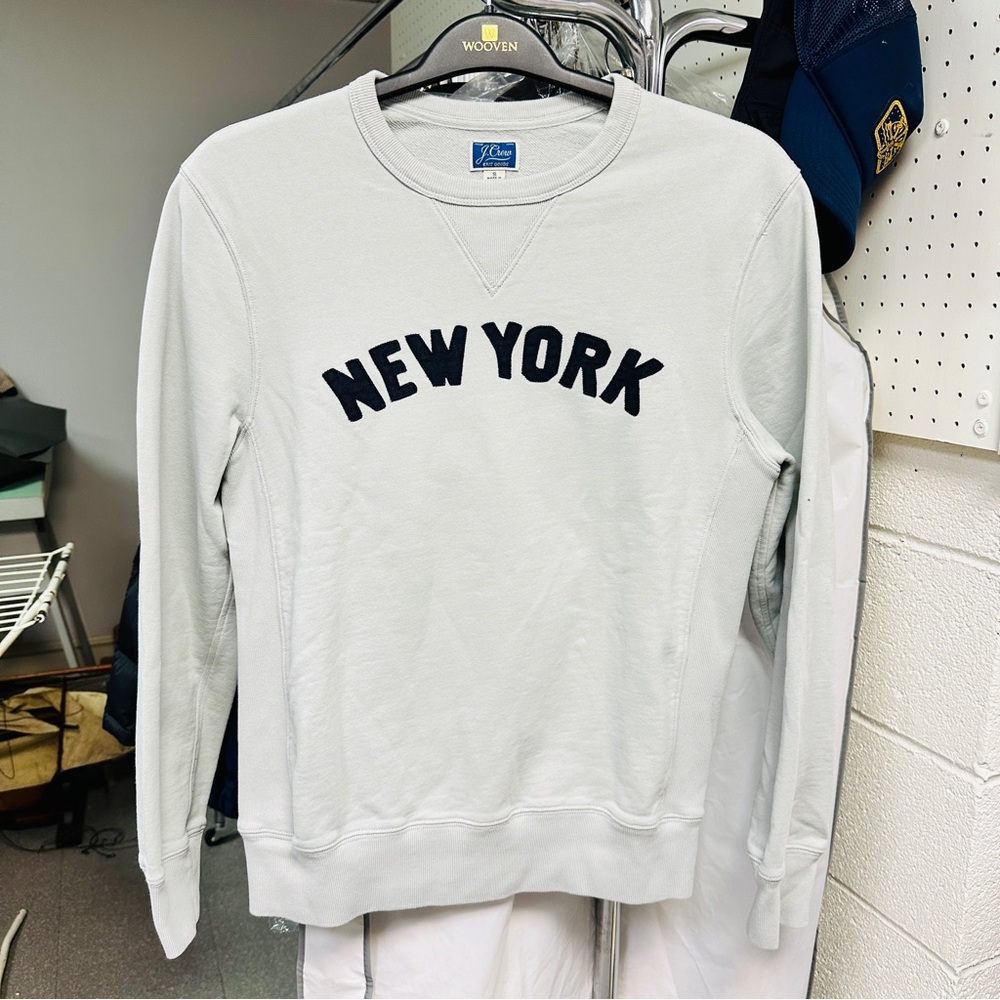J. Crew New York French Terry Sweatshirt Sweater